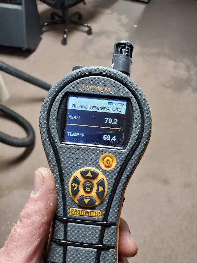 Moisture meter humidity assessment for Mold Remediation & Removal in North Palm Beach